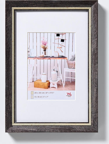 Walther chalet - fotolijst - fotoformaat 20x30 cm - zwart