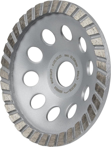 Wolfcraft - diamant schuurkop - ø 125 mm - komschijf - 8382000