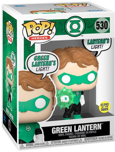 Funko dc comics pop! heroes vinyl green lantern (beware) #530