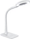 Trio lupo - tafellamp - wit - incl. 1x smd 5 w - vergroting 3x - 4-stappen touch - flexibel