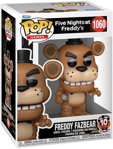 Funko five nights at freddy's freddy fazbear vinylfiguur 1060 pop! meerkleurig