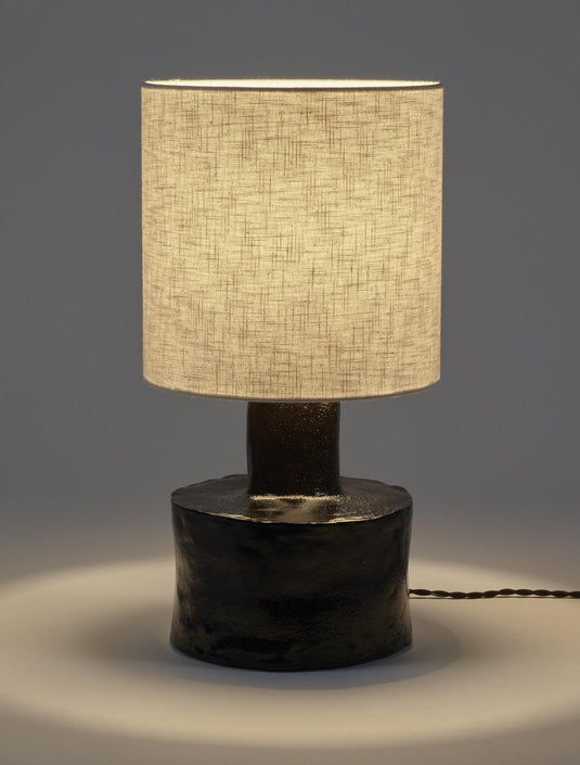 Serax - marie michielssen lighting - tafellamp - zwart beige - 25 ø - h 47,00cm - 3,80kg