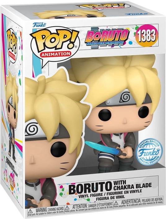 Funko pop animation: boruto naruto next generations - boruto with chakra blade pop