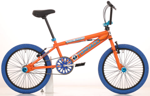 Freestyle BMX 20 Royal Bugatti - oranje met blauwe banden