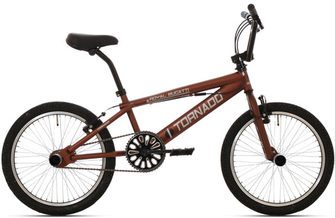 Freestyle BMX 20" Royal Bugatti - dark brown matte black with black tires