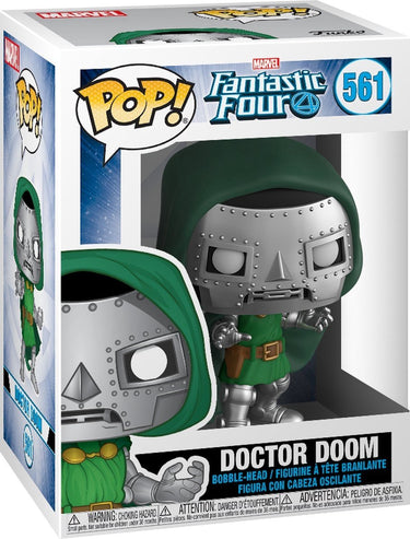 Funko pop marvel: fantastic four - doctor doom pop #561