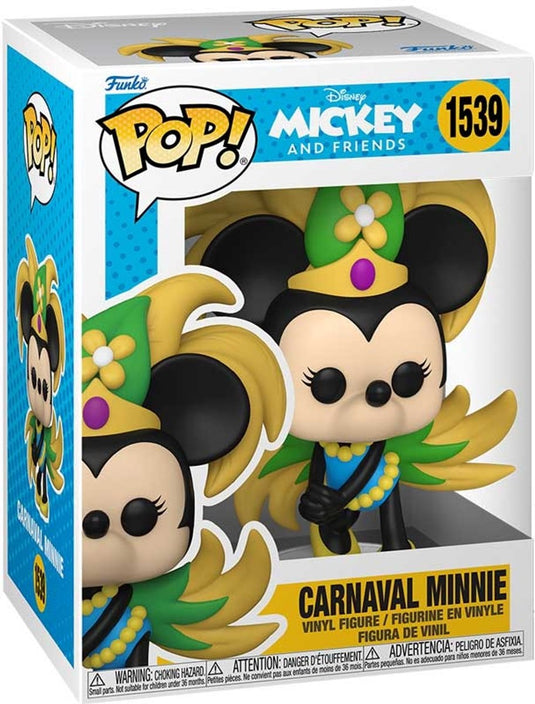 Funko pop! disney: mickey and friends - carnaval minnie mouse