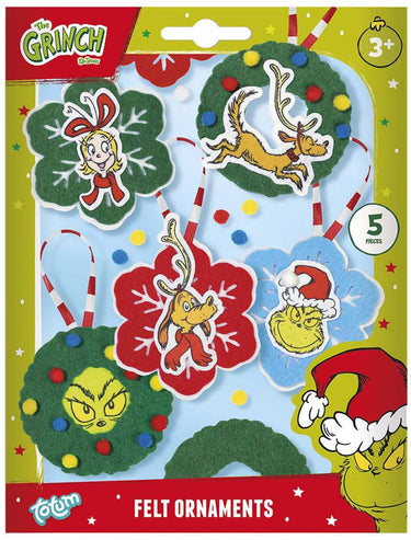 Totum ornamenten vilt grinch