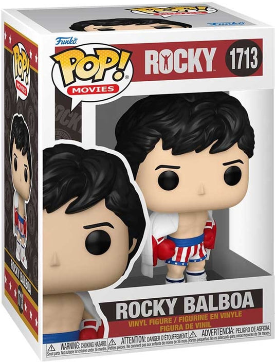 Funko rocky rocky balboa vinylfiguur 1713 unisex pop! - meerkleurig - standard