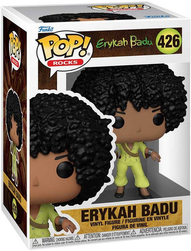 Funko erykah badu pop! rocks vinyl figure erykah badu(essence awards) 9 cm pop! figuur