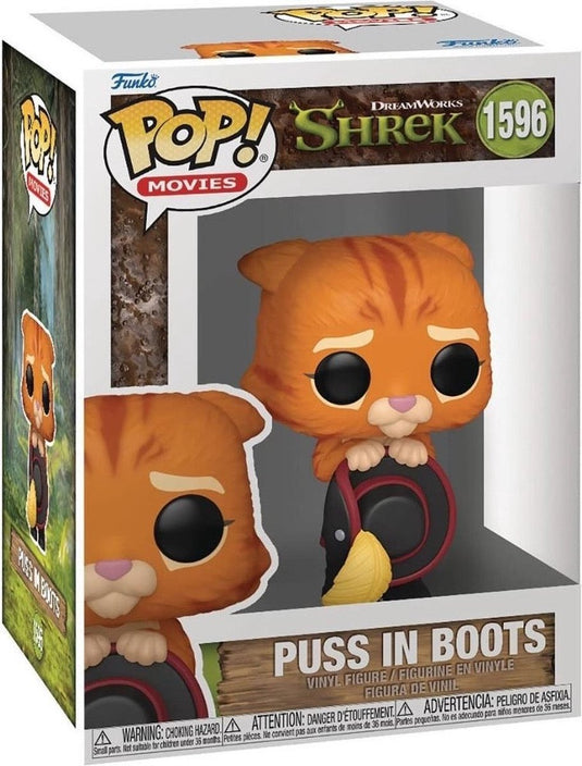 Funko pop movies: shrek 2 - puss in boots (cute eyes) pop