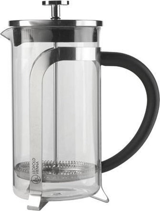 Leopold vienna - french press cafetière shiny 1,0l (8 kopjes)