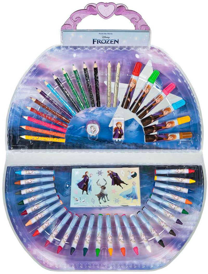 Load image into Gallery viewer, Merkloos sans marque kleurkoffer disney frozen, 51dlg
