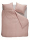 Beddinghouse frost dekbedovertrek - lits-jumeaux xl - 260x200 220 - zacht roze