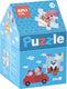Apli kids - puzzel dieren op reis - 24 puzzelstukken - vanaf 3 jaar