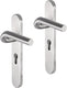 Impresso newport rvs geborsteld op ovaal schild pc55