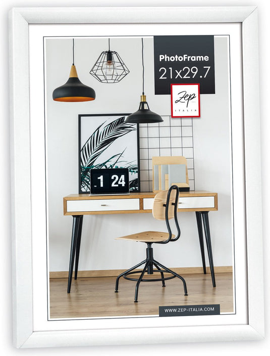 Zep new easy wit din a4 21x29,7 kunststof lijst kw11