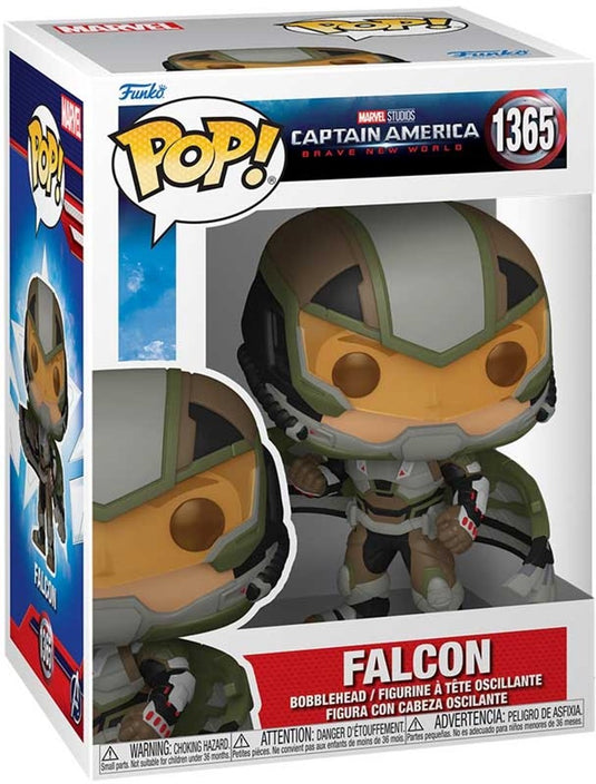 Funko captain america brave new world - falcon vinylfiguur 1365 unisex pop! - meerkleurig - standard