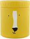 Trixie thermos container - mr. lion - thermopot voor kinderen - 350 ml - rvs thermobeker - ideaal voor babyhapjes - geel