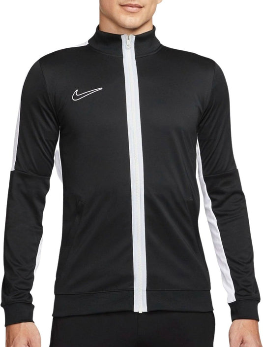 Nike men's knit soccer track jacket - zwart - maat s