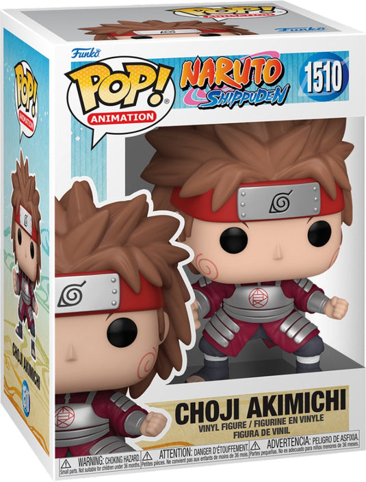 Funko pop animation: naruto-choji akimichi - pop