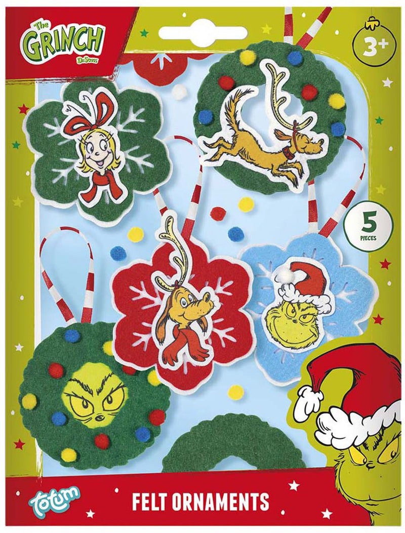 Load image into Gallery viewer, Totum ornamenten vilt grinch
