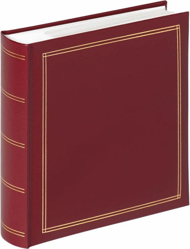 Walther me-138-r monza - memo insteekalbum - 200 foto's 10 x 15 cm - rood