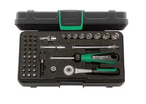Stahlwille doppenset 6k 1 4 45-delig (u)