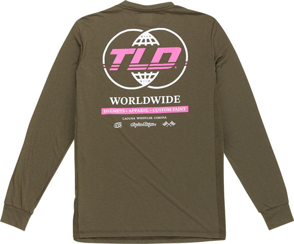 Load image into Gallery viewer, Troy lee designs skyline l s ride tee shirt
