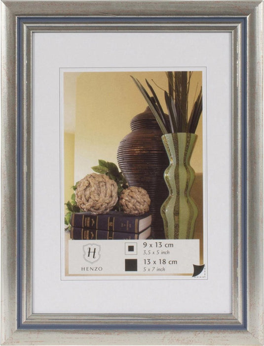 Henzo fotolijst - - artos - fotomaat 13x18 cm - grijs