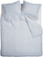 Ambiante satin uni dekbedovertrek - lits-jumeaux - 240 x 200 220 cm - licht blauw