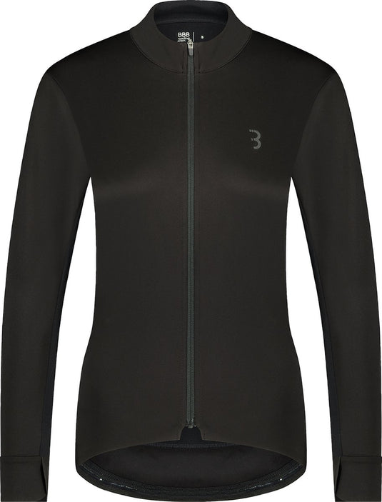 Bbb cycling donna triguard fietsjas dames - drie-seizoenen wielren fietsjack dames - waterafstotend windjack – zwart – maat m - bbw-453