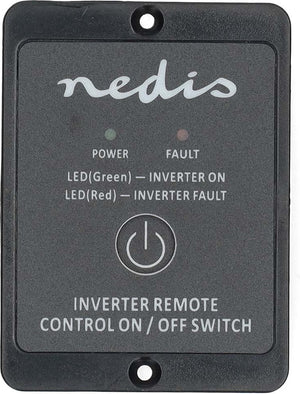 Nedis afstandsbediening voor omvormer – 6 m kabel – rj12 – zwart