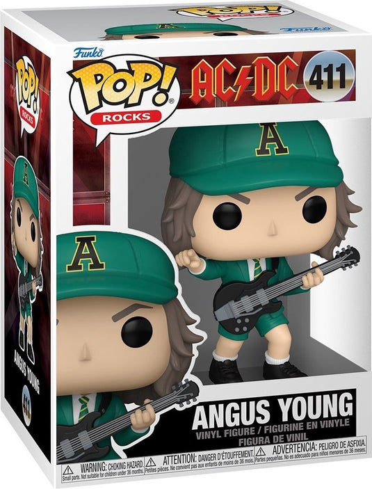 Funko pop rocks: ac dc angus young (green outfit) pop