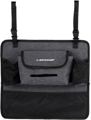 Dunlop vehicle - auto console organizer grey - auto-organizer - kunststof - greydark