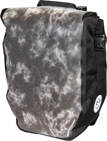 Agu clean shelter fietstas large – 100% waterdicht – 21 liter – gerecycled materiaal – incl. laptopvak 14 inch – zwart reflective