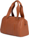 Childhome mommy club luiertas - verzorgingstas - signature - vegan leer - bruin - 22l - 38x21x27 cm