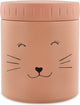 Trixie thermos container - mrs. cat - thermopot voor kinderen - 350 ml - rvs thermobeker - ideaal voor babyhapjes - roze