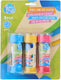 Eddy toys bellenblaas set 3 stuks - bellenblaas met vloeistof voor kinderen - bubble wand with solution in diverse kleuren - 50ml per stuk