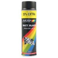 Aerosol 500ml Black Matt