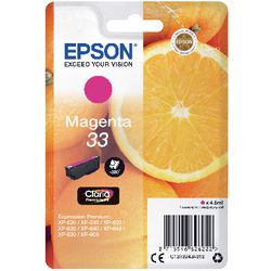 Inktcartrdige epson c13t33434012 magenta