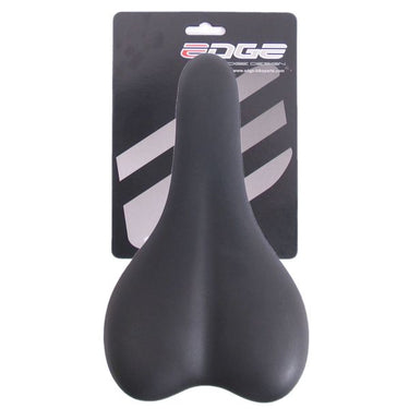 Edge fietszadel sporty - zwart (op kaart)