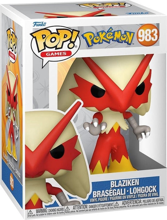 Funko pop games: pokémon - blaziken pop