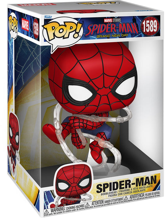 Spider-man brand new day - vinylfiguur 1589 unisex jumbo pop! - neutraal - standard