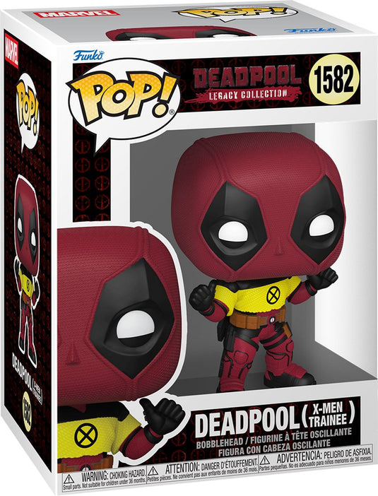 Funko deadpool deadpool (x-men trainee) vinylfiguur 1582 unisex pop! - neutraal - standard