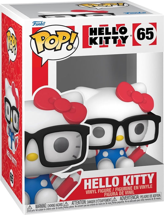 Funko pop sanrio: hello kitty - hello kitty (nerd) pop