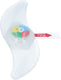 Dresco spaakverlichting - led - multi - 14cm - wit