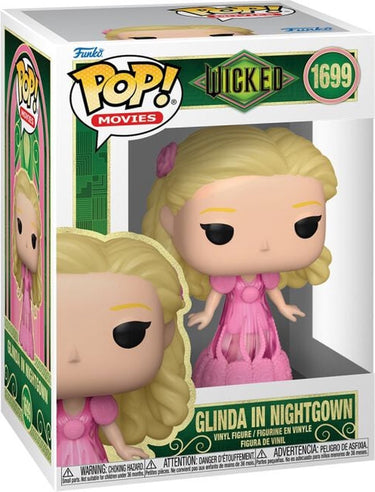 Funko wicked glinda in nightgown vinyl figur 1698 pop! meerkleurig