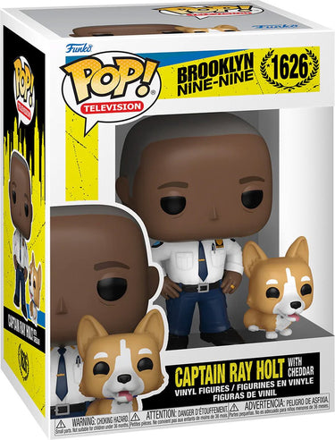 Funko pop television: brooklyn nine-nine - captain holt (with cheddar) pop #1626