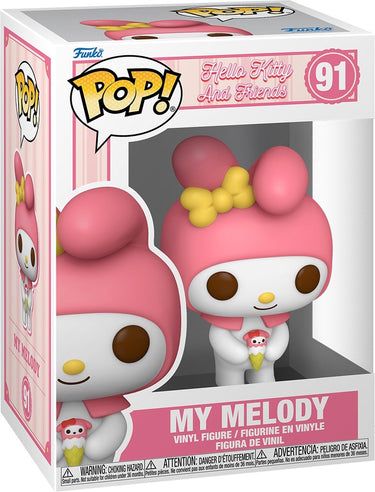 Funko pop sanrio: hello kitty - my melody pop #91